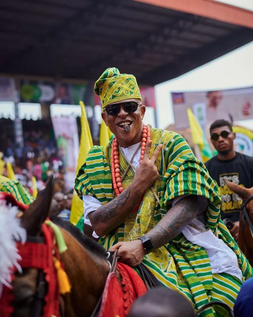 Farooq Oreagba at Ojude Oba [Fola Stag]