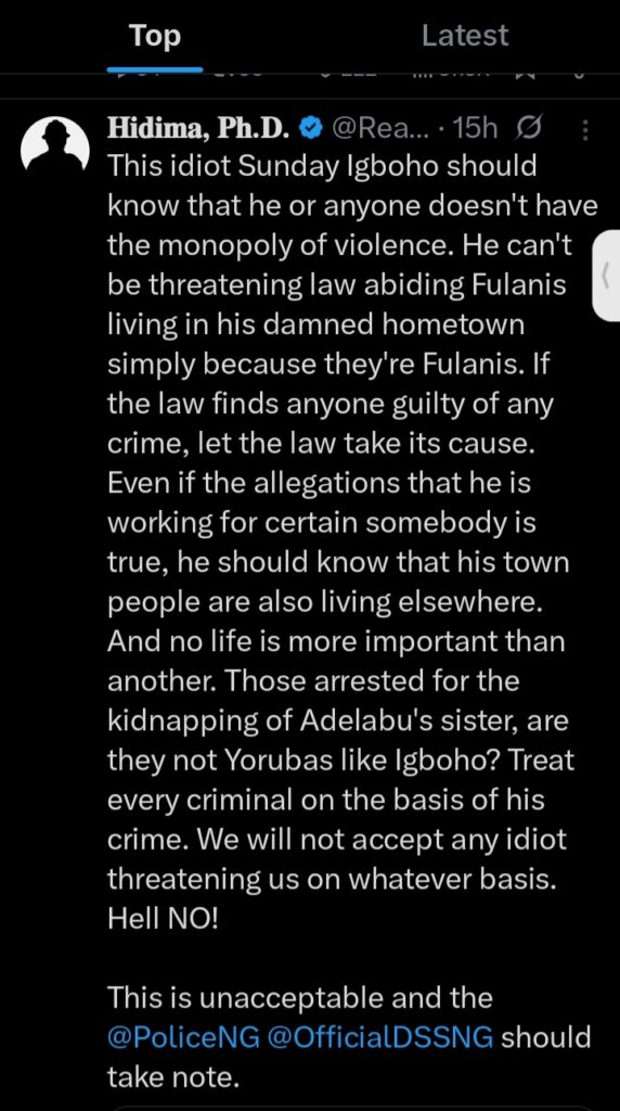 Sunday Igboho’s “2-Hour” ultimatum sparks firestorm over Oyo kidnappings 5 1000329566