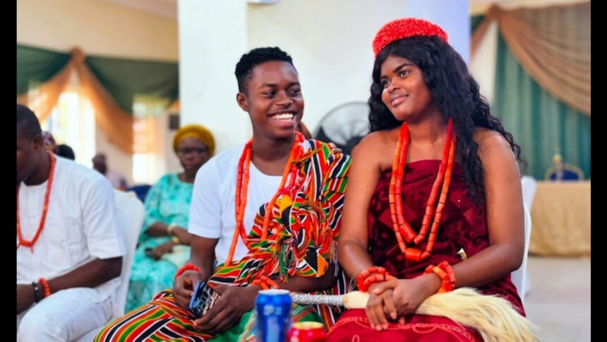 Nigerian TikToker Peller Pays Jarvis's Bride Price in Benin City 1 Jarvis 1