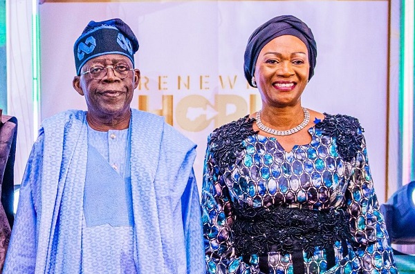 President Tinubu and The First lady Senator Oluremi Tinubu