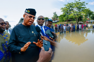 Gov Eno Sympathises With Flood Victims