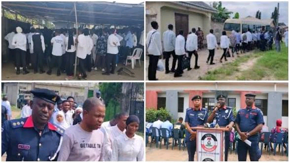 NSCDC Raids Suspected Fake University in Lagos As Crackdown on Illegal Institutions Intensifies. 3 1000375506