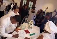 Peller And Jarvis Say I Do: TikTok Power Couple Formalize Love With Court Wedding. 4 1000386960