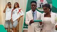 Peller And Jarvis Say I Do: TikTok Power Couple Formalize Love With Court Wedding. 2 1000386961