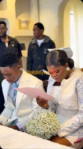 Peller And Jarvis Say I Do: TikTok Power Couple Formalize Love With Court Wedding. 5 1000386962