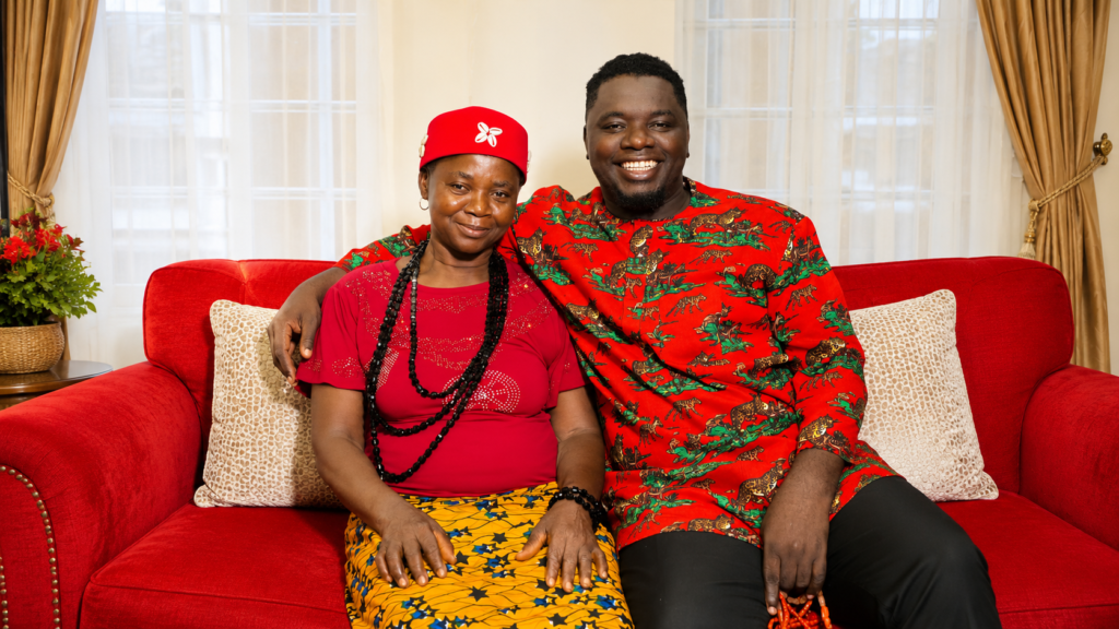 Igbobekee and his lovely mother