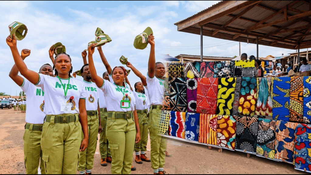 Corps Members to Swap Khaki for Adire as FG Overhauls NYSC Uniform 2 Corps Members to Swap Khaki for Adire as FG Overhauls NYSC Uniform