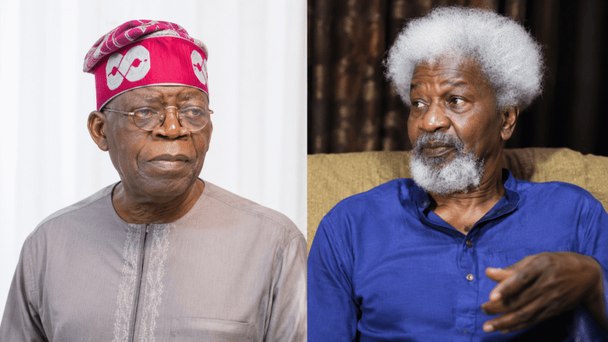 Soyinka Slams Tinubu: Reopen Files on 2 Killed, 50,000 Held Without Trial