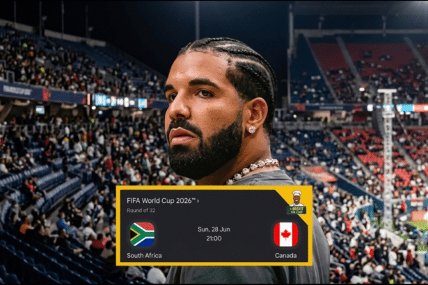 Drake Collects $1m as Canada's 92nd-Minute Winner Ends South Africa's World Cup