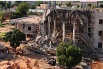 Gombe Assembly Complex Canopy Collapses