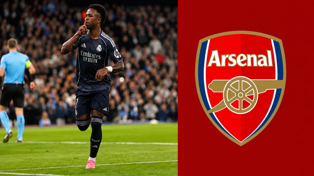 Real Madrid Offer Vinicius Junior £19m+ Contract Extension To Ward Off Arsenal Interest As Transfer Saga Intensifies. 4 Real Madrid Offer Vinicius Junior £19m+ Contract Extension To Ward Off Arsenal Interest As Transfer Saga Intensifies.