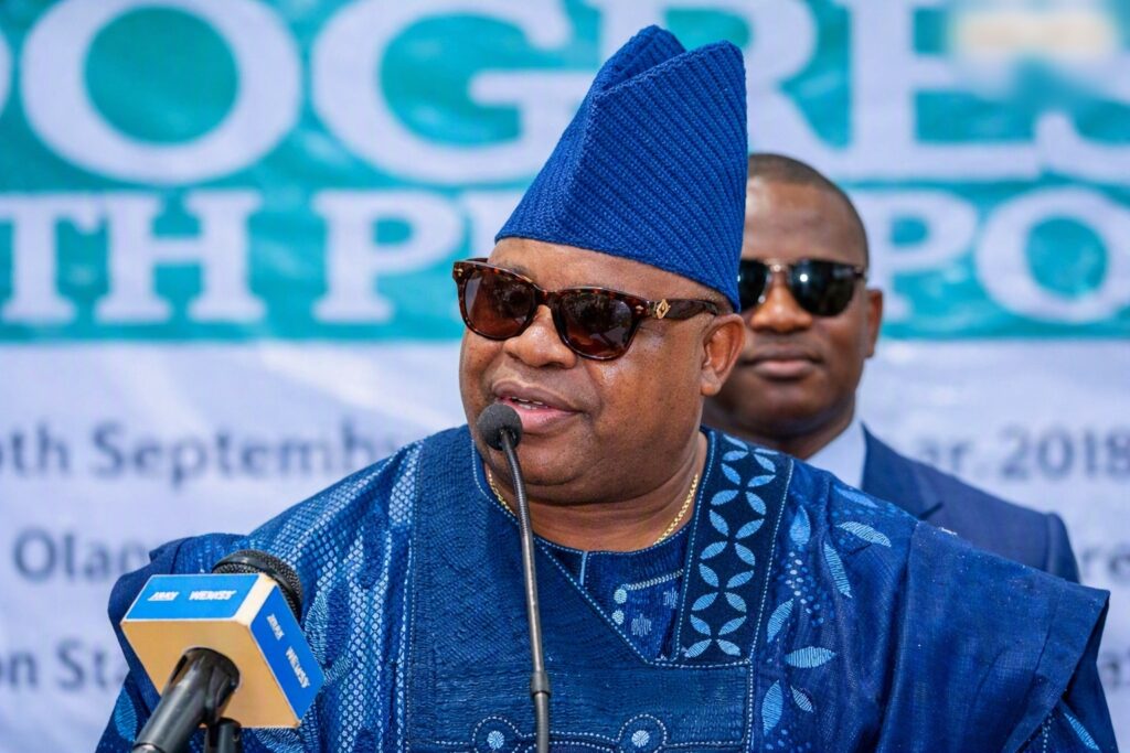 Governor Adeleke - Osun state governor 