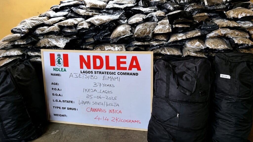 NDLEA Cocaine Seizure: Drugs Hidden in Lipsticks, Property Documents. 7 Cocaine seized by NDLEA in cosmetics