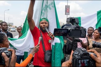 Activist, Flag Boy Burns NDC Flag, Quits Peter Obi Support