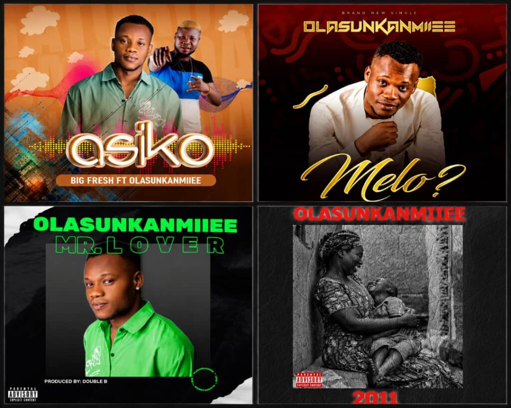 Olasunkanmiiee has already begun building his catalogue with songs including “Melo,” “Mr Lover,” “Asiko,” and “2011.”