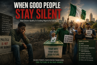 WHEN GOOD PEOPLE STAY SILENT