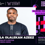 FROM THE NEWSROOM TO THE GLOBAL BLOCKCHAIN STAGE — JAYEOLA OLALEKAN AZEEZ HEADS TO NAIROBI!