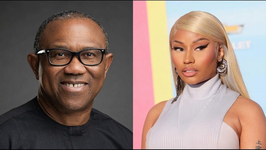 Nicki Minaj’s Repost of Peter Obi's Post Sparks Reactions