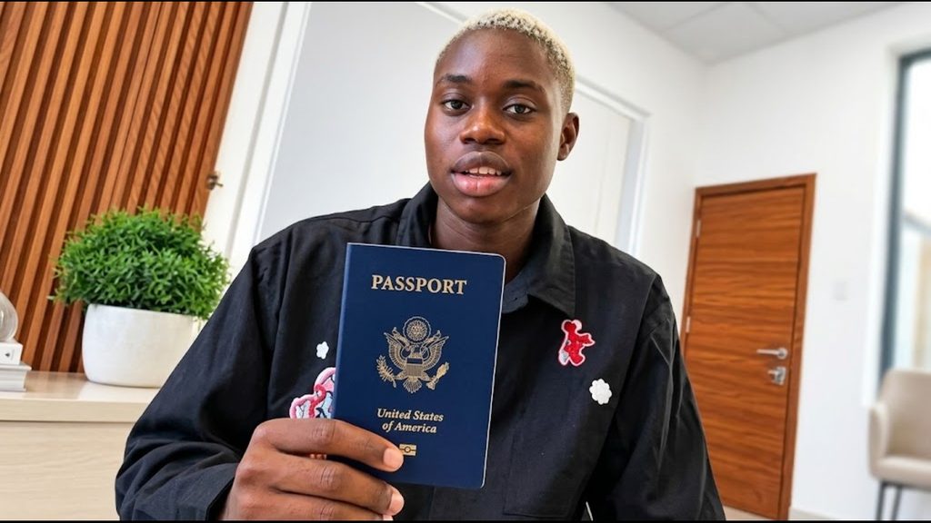 How Peller Shocked Fans With New American Passport Weeks After Lagos Wedding 2 Peller Passport 1