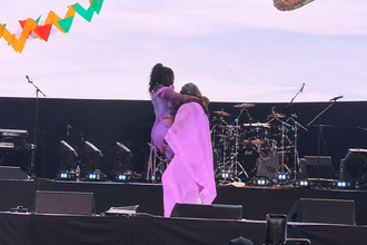 Real Warri Pikin Apologizes After Timaya Lifts Her on Stage at AFRIMMA