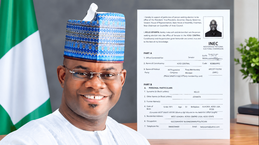 Yahaya Bello Confirmed APC Candidate, Faces Natasha in Kogi Senatorial Race 2 Yahaya Bello Confirmed APC Candidate, Faces Natasha in Kogi Senatorial Race
