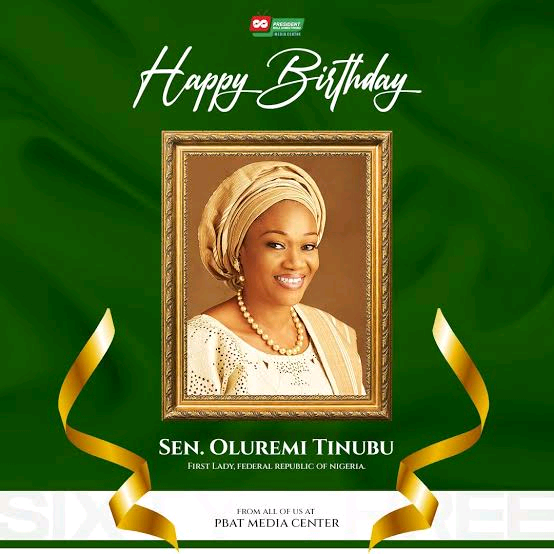 Tinubu Celebrates Oluremi at 66 With Emotional Birthday Tribute