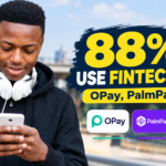 OPay, PalmPay Lead as Fintech Apps Hit 88% in KPMG Study