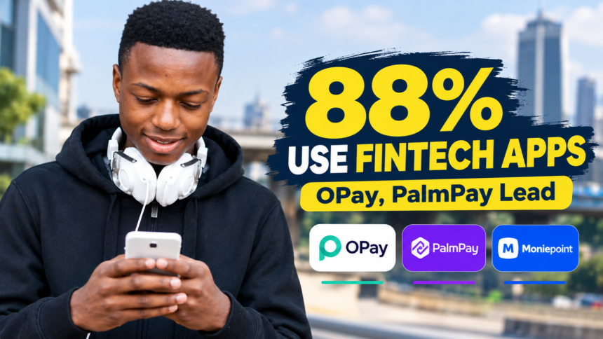 OPay, PalmPay Lead as Fintech Apps Hit 88% in KPMG Study