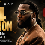 Burna Boy Hits 4 Billion YouTube Views, Makes African History