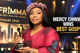 Mercy Chinwo Wins Best Gospel at 2026 AFRIMMA Awards