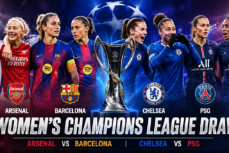Women’s Champions League Draw: Arsenal Face Barcelona