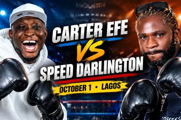 Celebrity Boxing Heats Up: Carter Efe Battles Speed Darlington