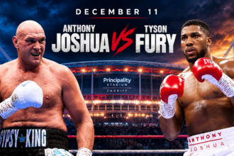 Anthony Joshua vs Tyson Fury: December 11 Cardiff Fight Confirmed