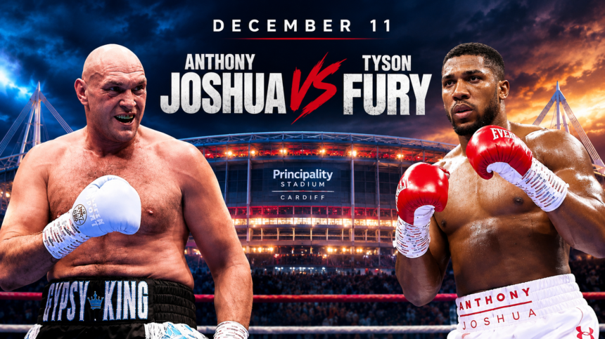 Anthony Joshua vs Tyson Fury: December 11 Cardiff Fight Confirmed