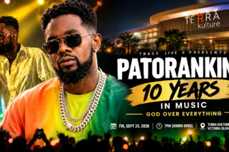 Patoranking Marks 10 Years With Lagos Concert Today