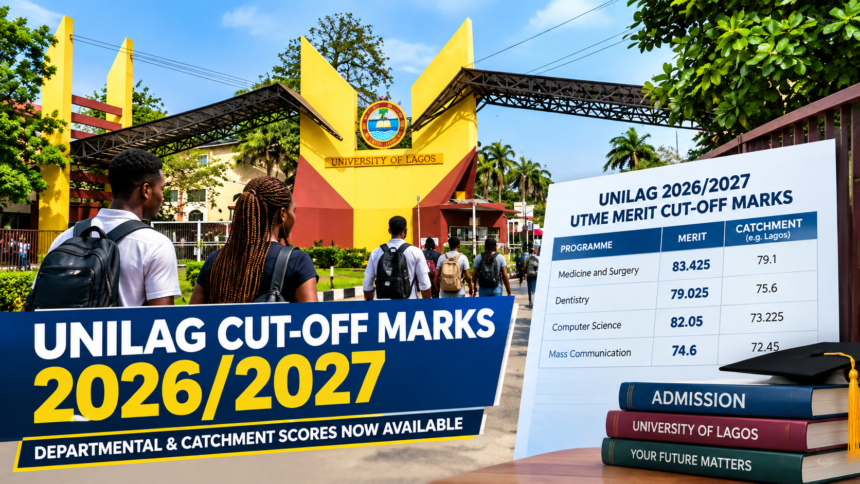 UNILAG 2026/2027 UTME Cut-Off Marks Released
