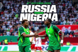 Super Eagles to Face Russia in October 6 Friendly