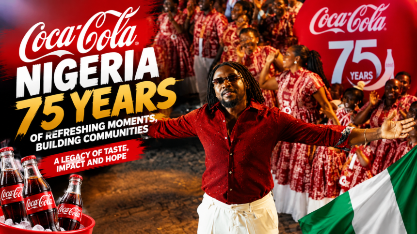 Coca-Cola Nigeria 75th Anniversary: Johnny Drille Leads 75-Voice Anthem