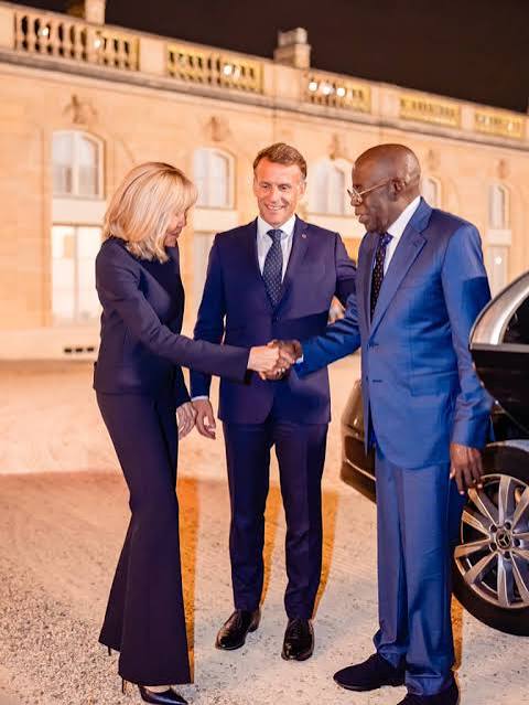 Tinubu in Paris: Macron Hosts President for Private Dinner