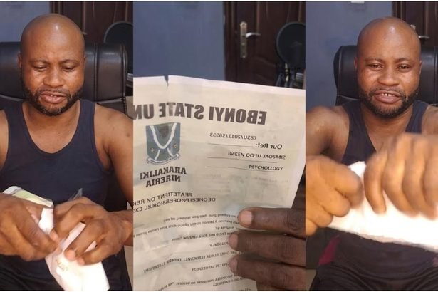 Nigerian Graduate Tears Degree, NYSC Certificate in Frustration Over Joblessness