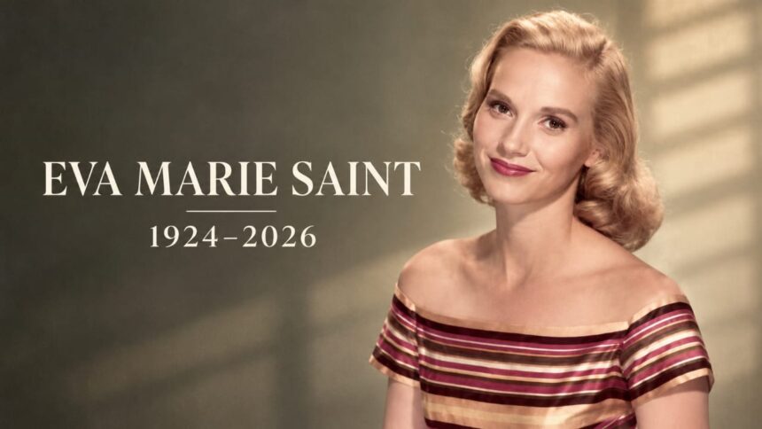Eva Marie Saint, Oscar Winner for 'On the Waterfront', Dies at 102