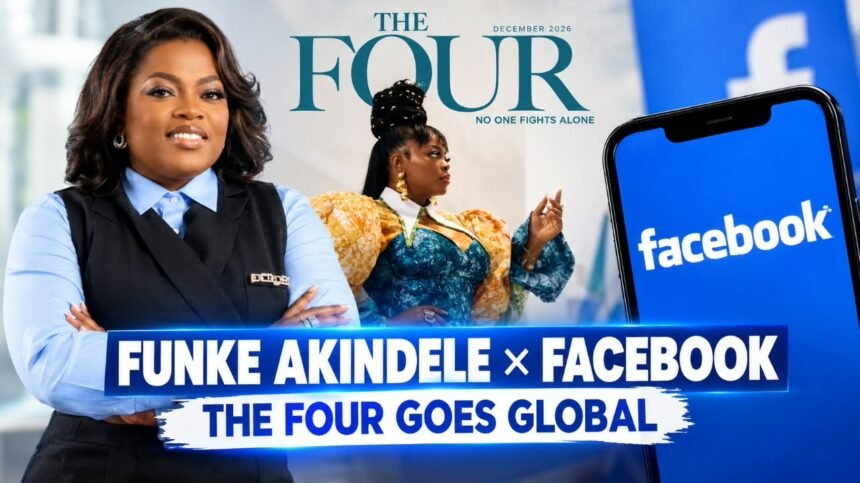 Funke Akindele Partners Facebook for The Four Film