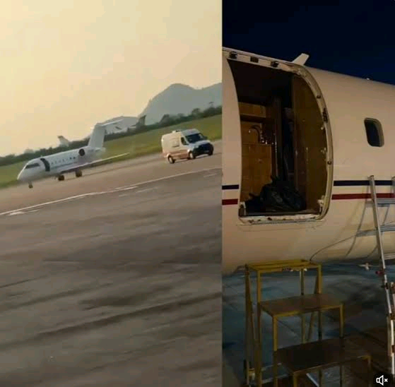 Private Jet Loses Door Mid-air, Lands In Abuja 5 Private Jet Loses Door Mid-air, Lands In Abuja