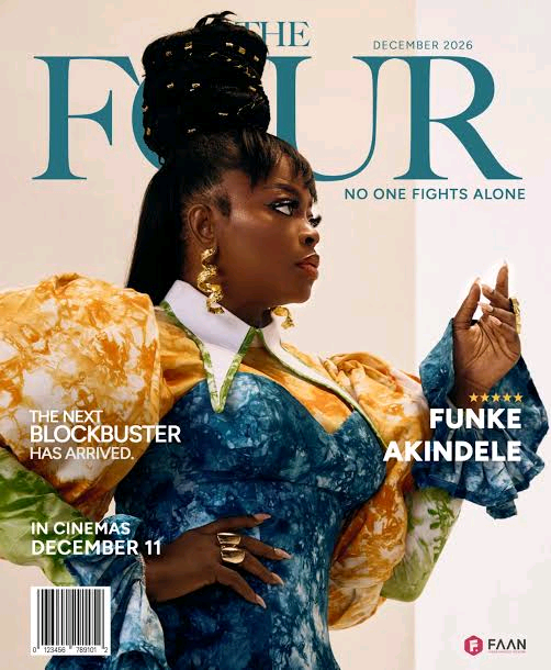 Funke Akindele Partners Facebook for The Four Film