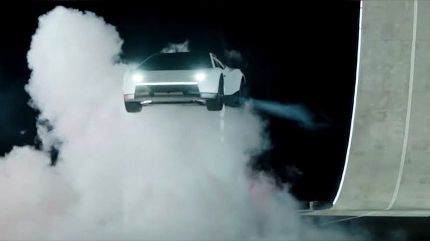 Tesla Unveils Flying Car, Leaves Social Media Stunned