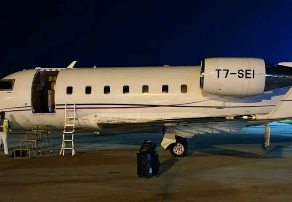 Private Jet Loses Door Mid-air, Lands In Abuja 2 Private Jet Loses Door Mid-air, Lands In Abuja