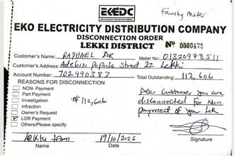 EKEDC Demands ₦112,606 'Loss of Revenue' Bill From Lekki Man... Using Solar Power