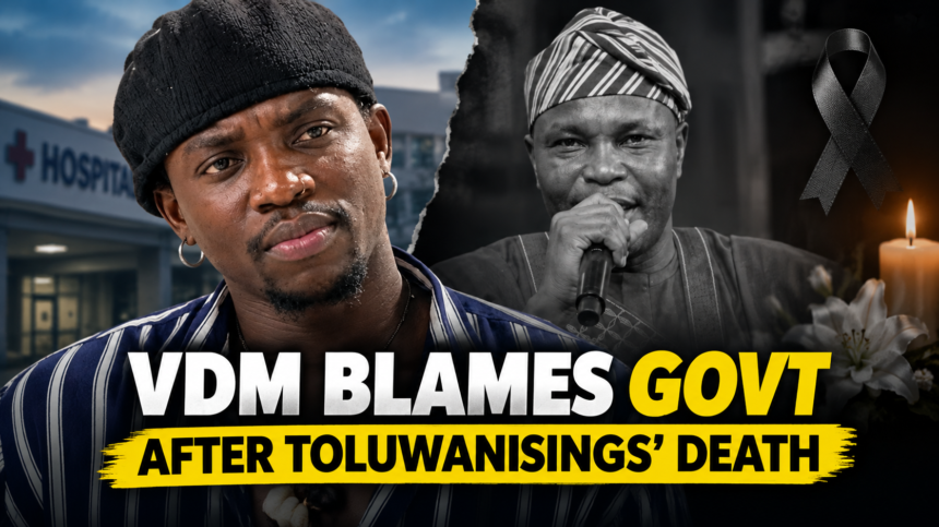 7 Hospitals Rejected Toluwanisings: VDM Blames Government Over Gospel Singer's Death