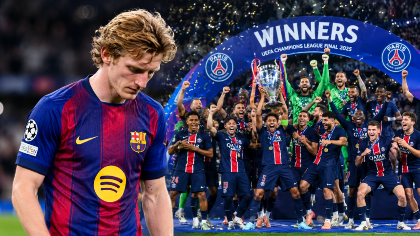 Barcelona vs PSG: Anthony Gordon Reacts to 4-2 Defeat