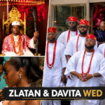 Zlatan Ibile, Davita Wed in Traditional Ceremony